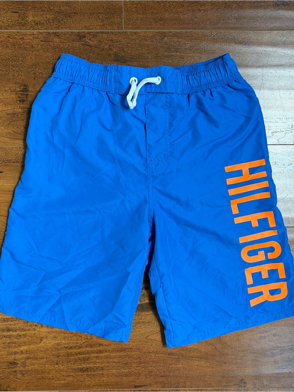 Boys Tommy Hilfiger Blue Swim Shorts Large(16/18)